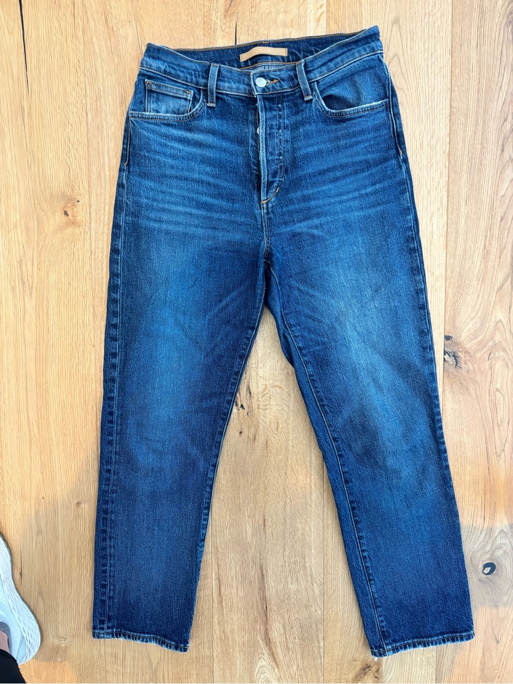 Joe's Jeans “The Honor” Women's High-Rise Vintage Straight Leg Dark Blue Denim